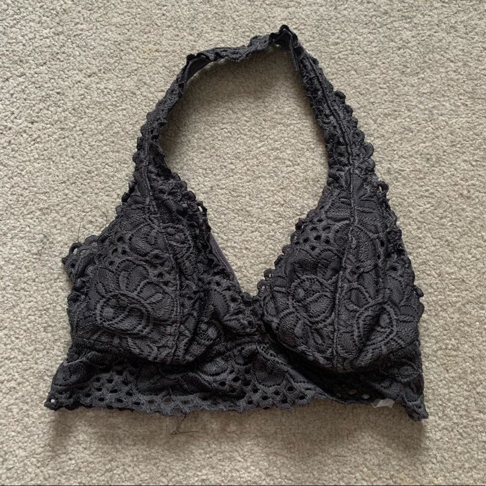 Size small grey lace bralette